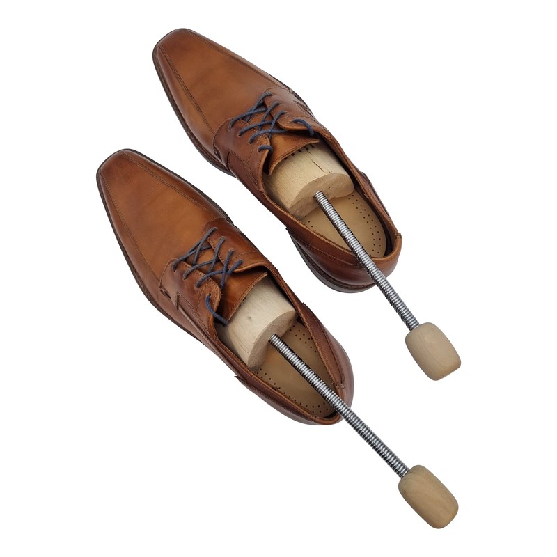Delfa Wooden Shoe Trees, Shoe Stretcher, Shoe Shaper with Metal