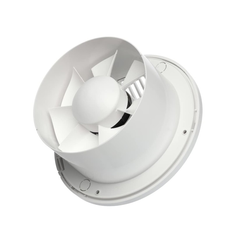 EUROPLAST Ø 150mm Bathroom Fan with Humidity Sensor and Timer