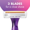 BIC Soleil 3 Scented Women’s Disposable Razor, 3 Blades with