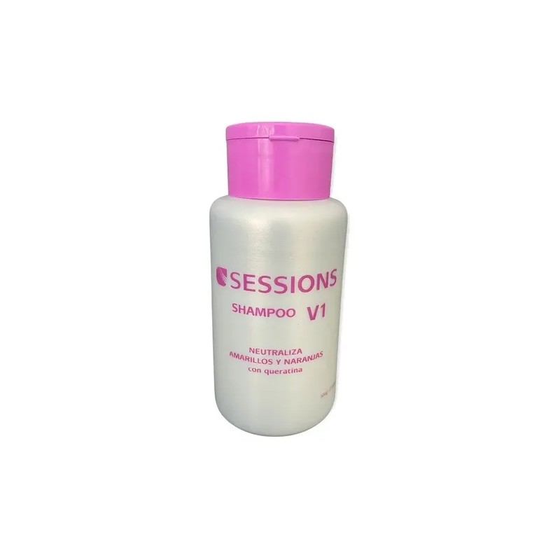 Sessions Shampo Violeta Neutraliza Amarillos Naranjas 500g