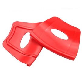 Qicarkey Set of 2 Rim Protector Rim Shield Guard Tire Wheel Repair Tool Tire Installation (Red)