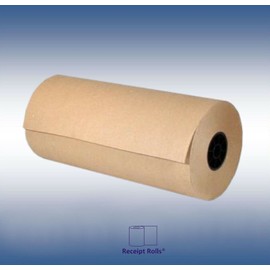 Receipt Rolls Void Fill 18" x 1200' 30# Brown Kraft Paper Roll Shipping, Wrapping, Packaging