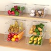 blitzlabs Wire Storage Baskets Stackable Refrigerator Organizer Bins Sturdy Metal