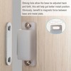 SDTWZW Cabinet Magnets Latch White Magnetic Door Catch for Cupboard