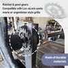 2 Sets of Ratchet & Pawl Gears Compatible with Lav-Alock
