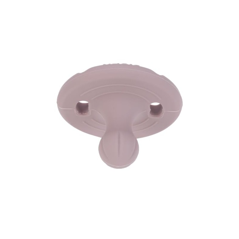Chupon Estilo Cereza 100% De Silicon Rosa/Morado
