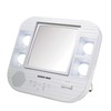 JERDON Two-Sided Bluetooth Makeup Mirror with Lights - Vanity Mirror
