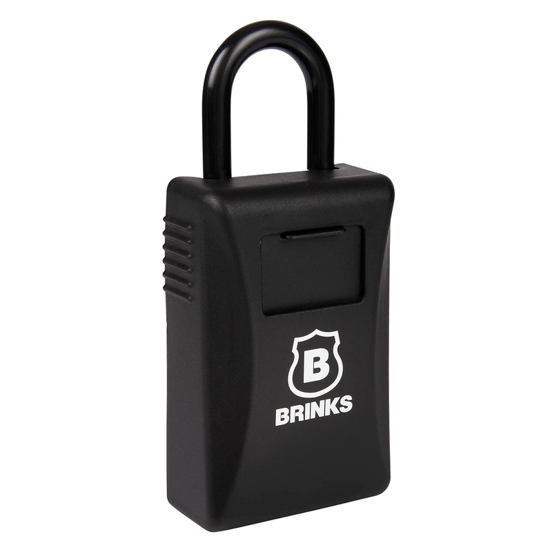 BRINKS - 79mm Outdoor Lock Box - 4-Dial Resettable Combination