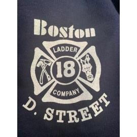 Boston Fire Ladder-18 T-Shirt XL X-Large FDNY New York Boston Chicago Fire Dept