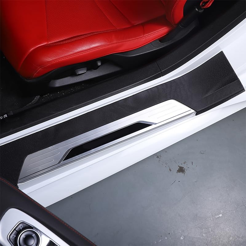 Suetlcoity Door Sill Protector Edge Guard Compatible with Corvette C8