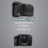 MegaGear MG892 Ever Ready Leather Camera Case compatible with Panasonic