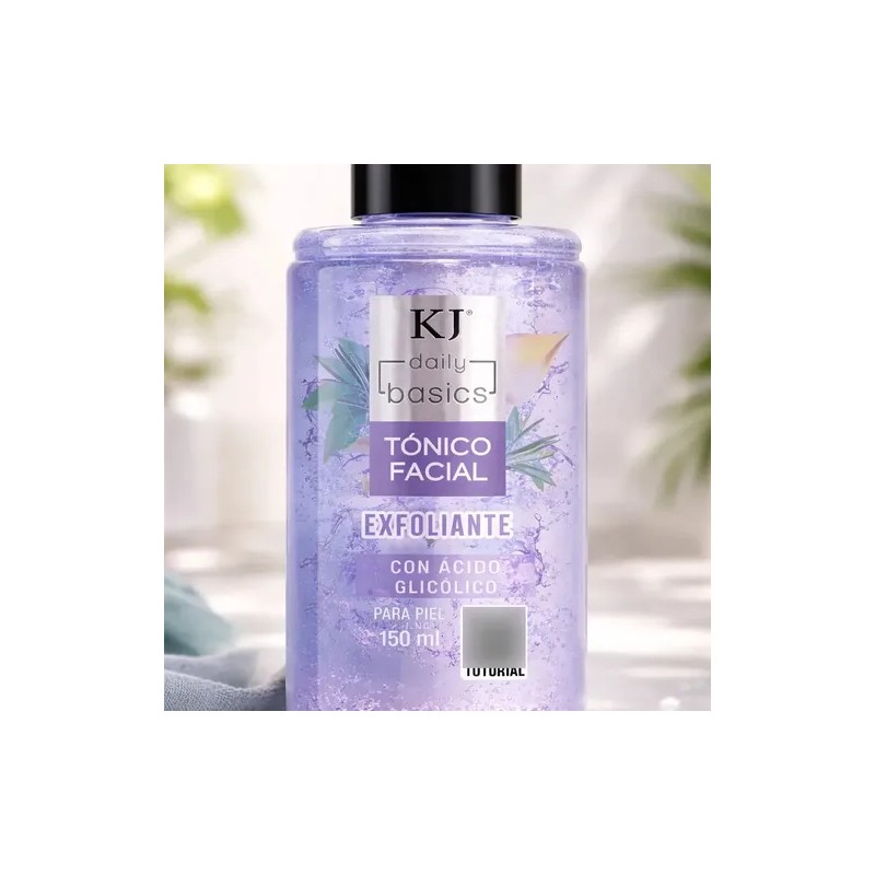 Kit 2 Tónico Facial Exfoliante Kj Ácido Glicólico 150 Ml