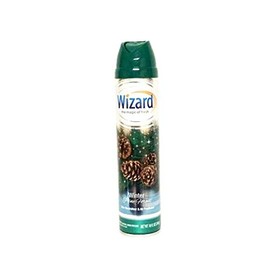 Wizard The Magic of Fresh Air Freshener 10Oz Winter Pine Forest (Package May Vary) Pack of (4)