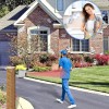Htzsafe Solar Driveway Alarm System Driveway Alert No Need Replace