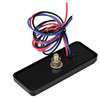 Eacam Motorcycle Rectangle Reflector Tail Brake Light, Universal LED Stop