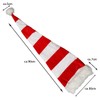 Ciffre Set of 2 Long Christmas Hats Santa Hat White
