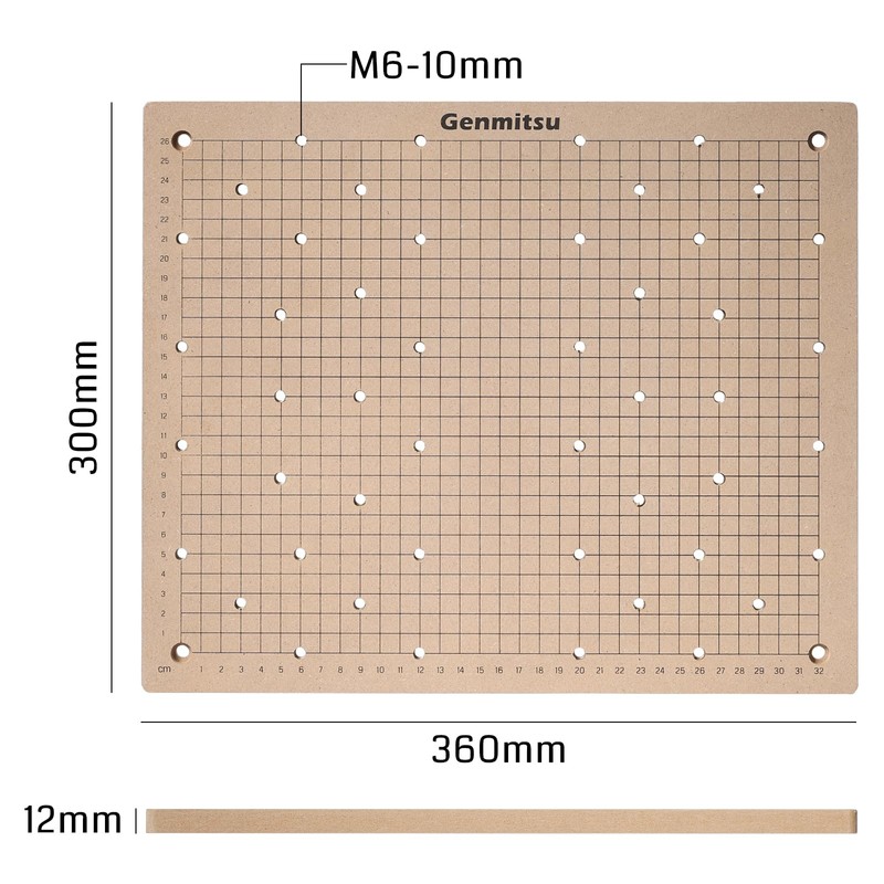 Genmitsu CNC MDF Grid Spoilboard for 3030-PROVer MAX CNC Router