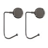 kwmobile 2x Bag Hooks for Luggage Floor Preventing - Bag