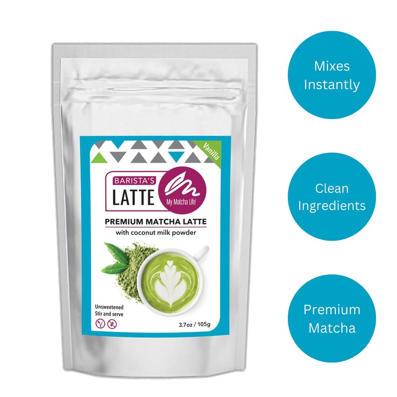 Barista's Premium Matcha Latte 3.7 oz