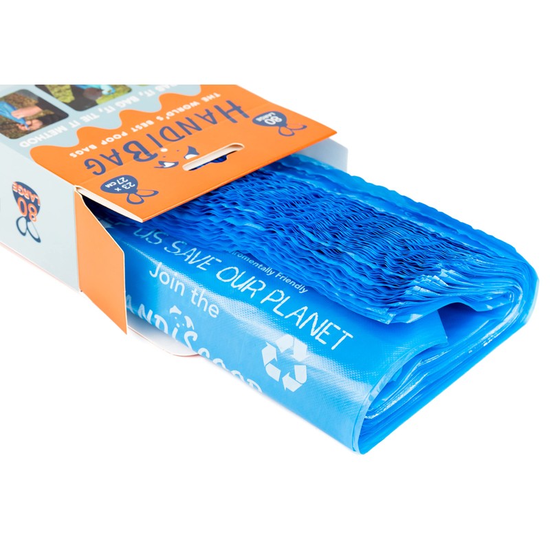 Handipet Handiscoop scented dog waste bags (pack of 80)