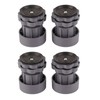 Tomvorks Shockproof Anti-Vibration Washing Machine Foot Pads, Non-Slip Washer Base