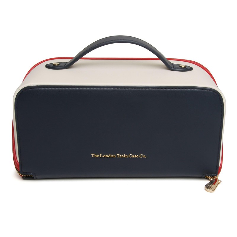 The London Train Case Co. Beauty Train Expandable Makeup Case,