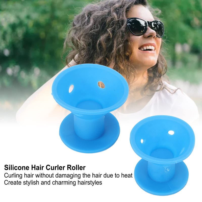 Rizadores de pelo reutilizables 20 piezas Conjunto de rizadores de