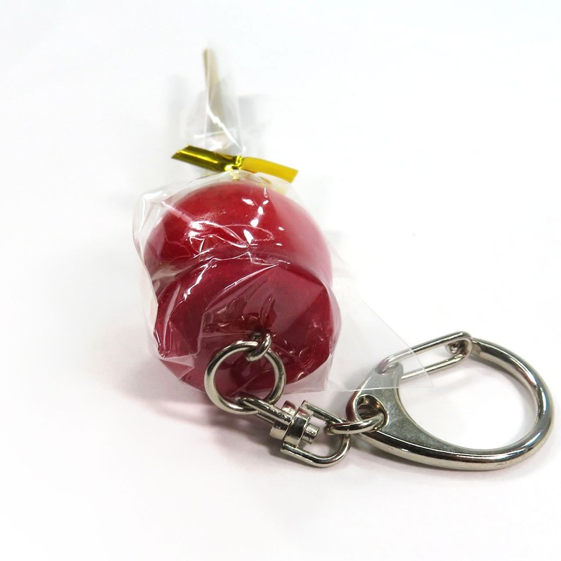 Food Sample Key Chain, Eat Apple, 167 OK