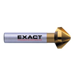 Exact Kegelsenker 12.4mm HSS TiN 05555 Zylinderschaft 1St.