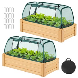 Pop Up Garden Rows Plants Cover, Raised Garden Beds Vegetable Rows Plant Protector, Raised Bed Cover, Crop Cage, Plant Guard, and Garden Mesh Netting Tent