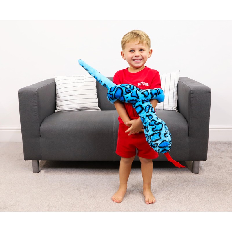 Toyland® 170cm (5.5ft) Giant Two-Toned Plush Snake - 5 Assorted