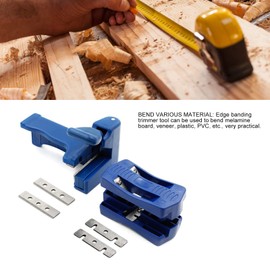 Banding Trimmer, Professional Trimmer with Carbon Steel Blade, Manual Trimming Woodworking Tool for Plywood Edges