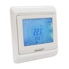 Touch Screen Digital Under Floor Heating Thermostat in White -