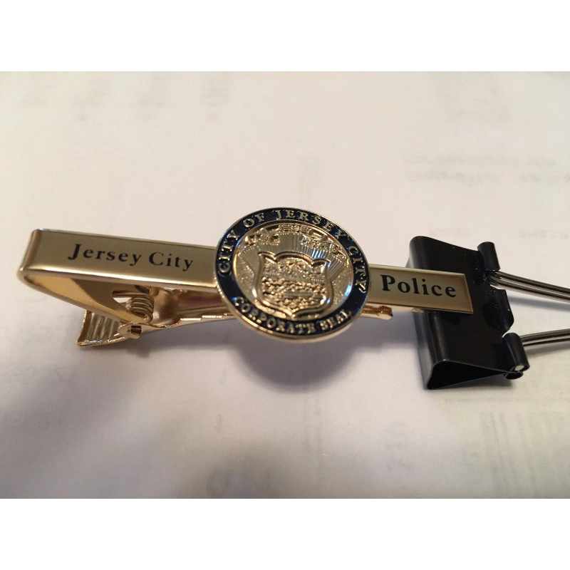 Jersey City Police tie bar W/ city seal
