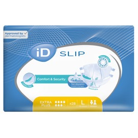 iD Expert D418048L Slip TBS Plus Brief, Size L, Pack of 28