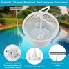 Saillong 2 White 8" Skimmer Replacement Basket & 2 Skimmer