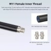 Nitz 니츠 15mm 막대 16인치 M11 암나사가 있는 알루미늄 합금