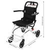 RustyVioum Lightweight Wheelchair Foldable with Storage Bag Folding Transport Wheelchair