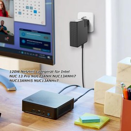 KFD Power Supply 19V 120W Charger for Intel NUC 10 11 13 14 Pro Kit Mini PC NUC6i7KYK NUC10i7FNH NUC10i5FNH NUC11PAHi3 Pro NUC11TNH NUC11TNHi3 NUC10i7FNK NUC10FNH NUC10FNH NUH C10C10IFNH ACEMAGIC AD08
