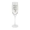 60th Birthday Stars Champagne Flute Glass Gift