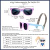 COCOSAND Polarized Baby Sunglasses with Strap Soft Flexible UV Protection