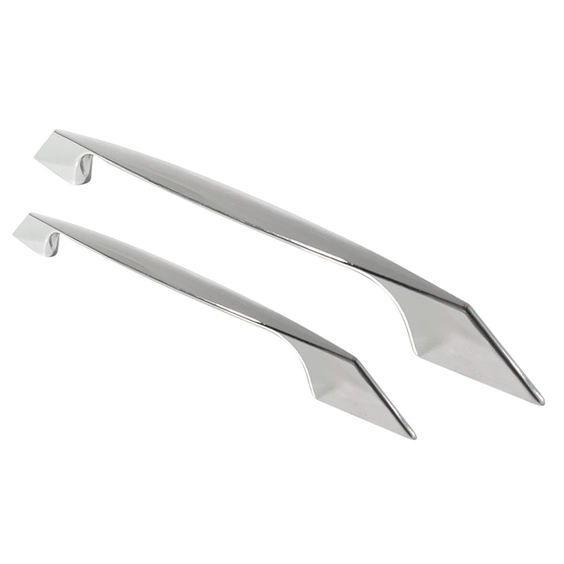 Decoranddecor Polished Chrome Kitchen Bathroom Cabinet Door Drawer Furniture Handles