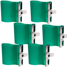 HOZEON 6 PCS 3D Sublimation Silicone Mug Wrap 11 OZ, Premium Mug Sublimation Silicone Wrap, Heat-Resistant Cup Clamp Fixture for Printing Mugs