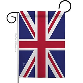 Americana Home & Garden United Kingdom Garden Flag Regional Nation International World Country Particular Area House Decoration Banner Small Yard Gift Double-Sided, Made in USA
