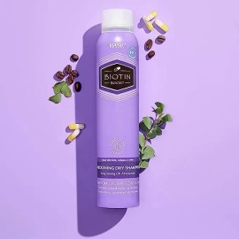 Hask Shampoo En Seco Fortalecedor Con Biotina