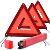 DSV Standard Emergency Triangles, Warning Triangles for Vehicles, Reflective Triangle,