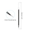 PATIKIL 50 Pieces 0.5 mm Needle Tip 130 mm Gel
