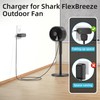 Power Charger for Shark FlexBreeze Outdoor Fan, Replacement Adapter Compatible