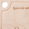 Spruchreif Wooden Chopping Board | Chopping Board with Engraving and