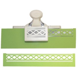 Martha Stewart Crafts Deep Edge Punch, Diamond Fence